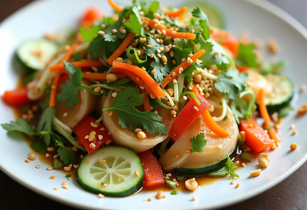 Lotus Blossom Salad recipe image