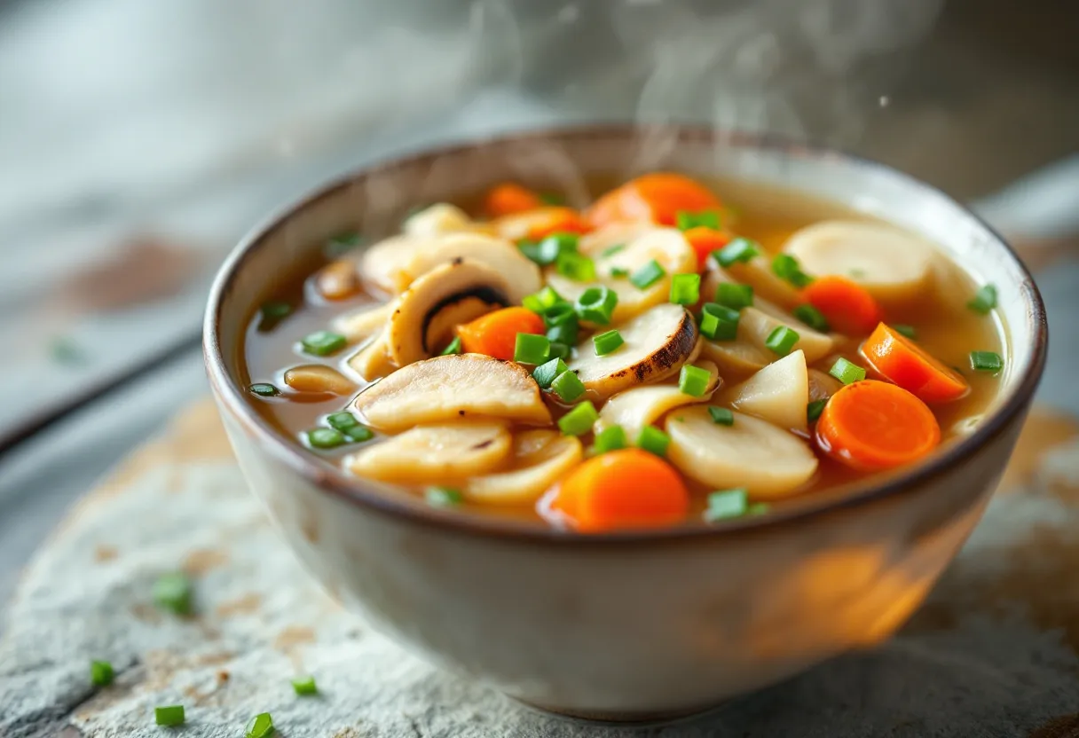 Lotus Blossom Soup recipe image