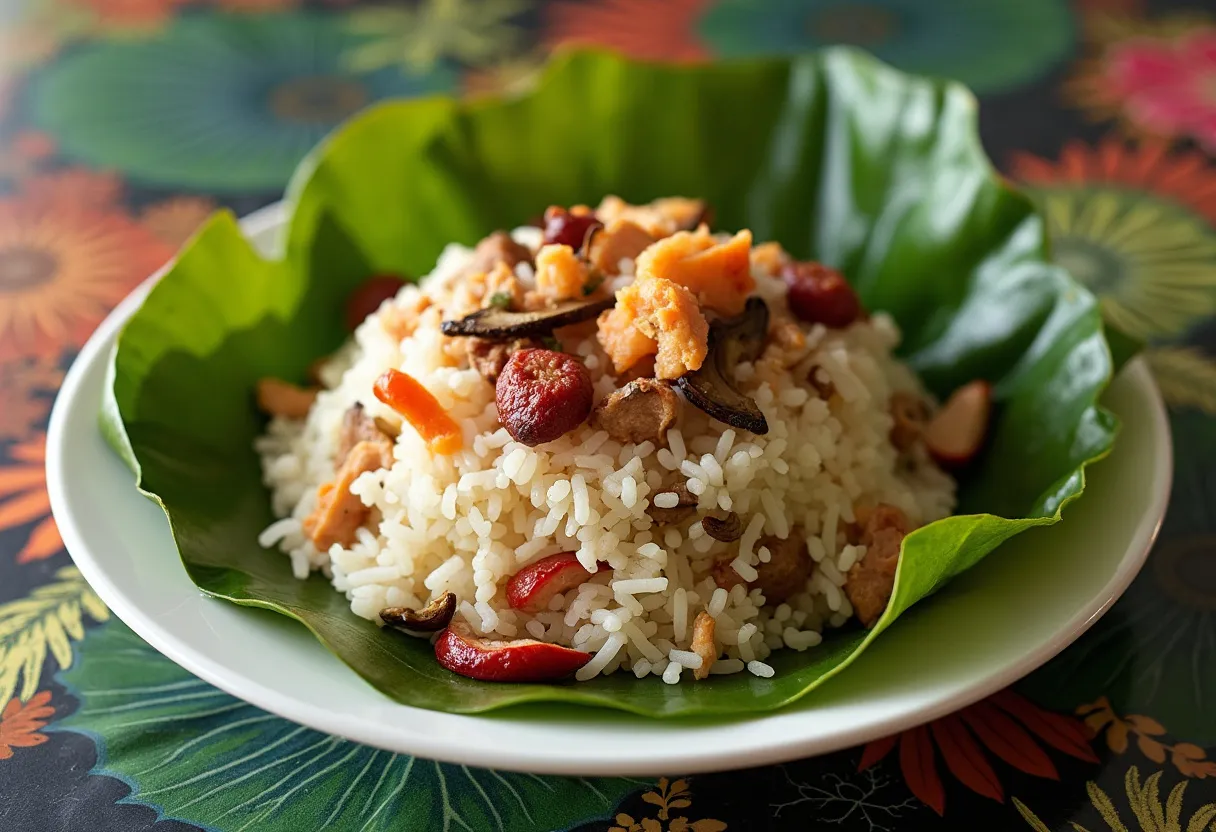 Lotus Leaf Rice