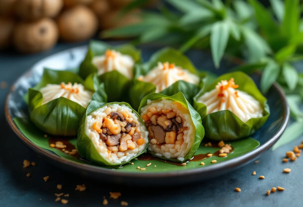 Lotus Leaf Rice Dumplings