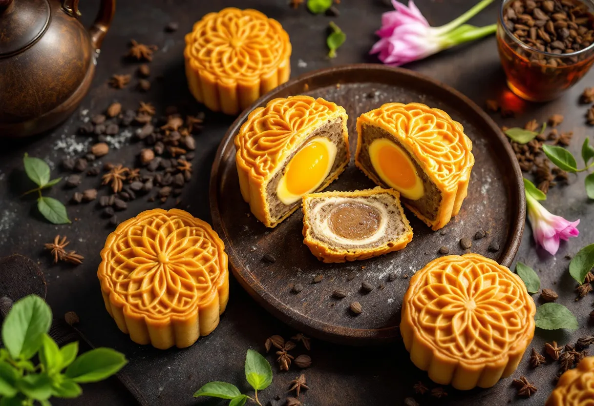 Lotus Mooncake recipe image