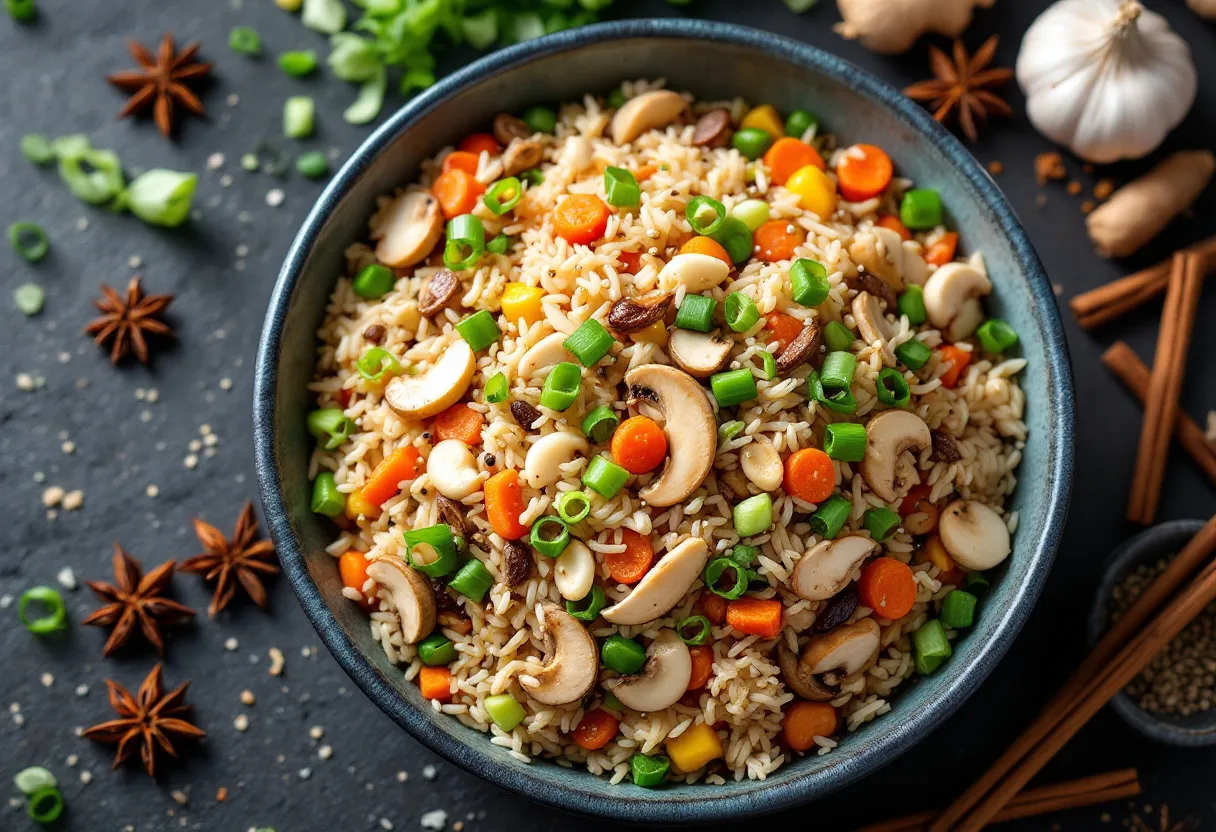 Lotus Rice Medley recipe image