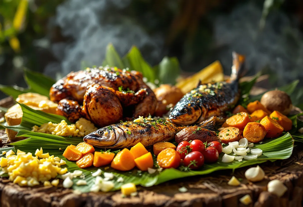 Lovo Feast recipe image