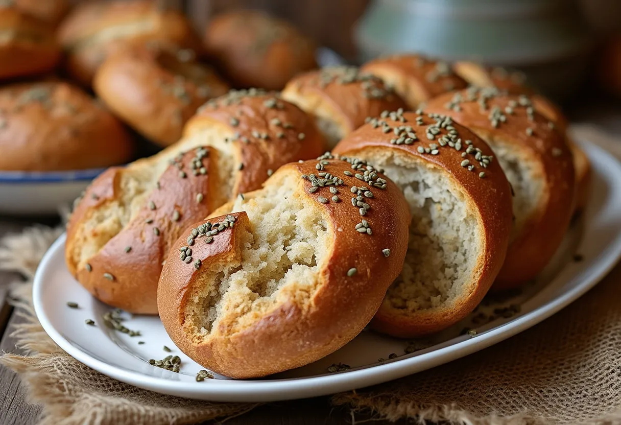 Lüneburg Rye Brötchen