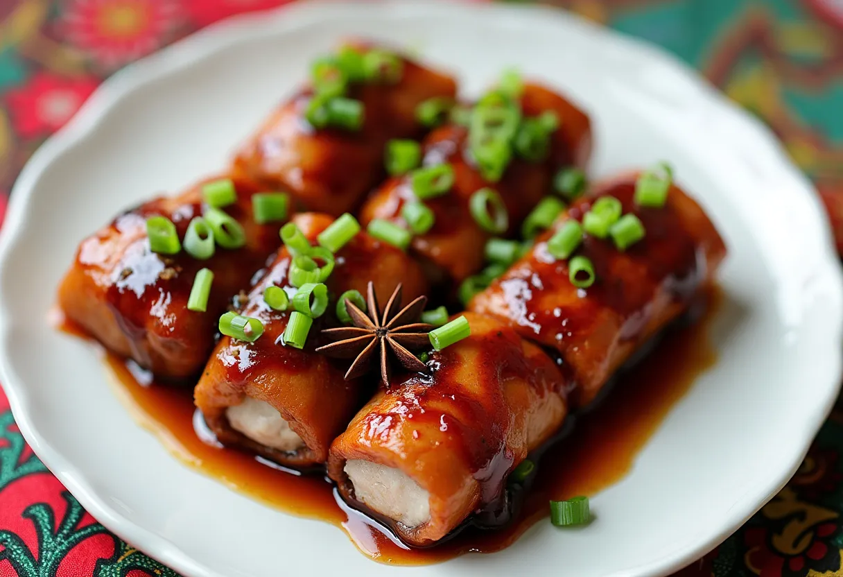 Lush Hangzhou Rolls recipe image