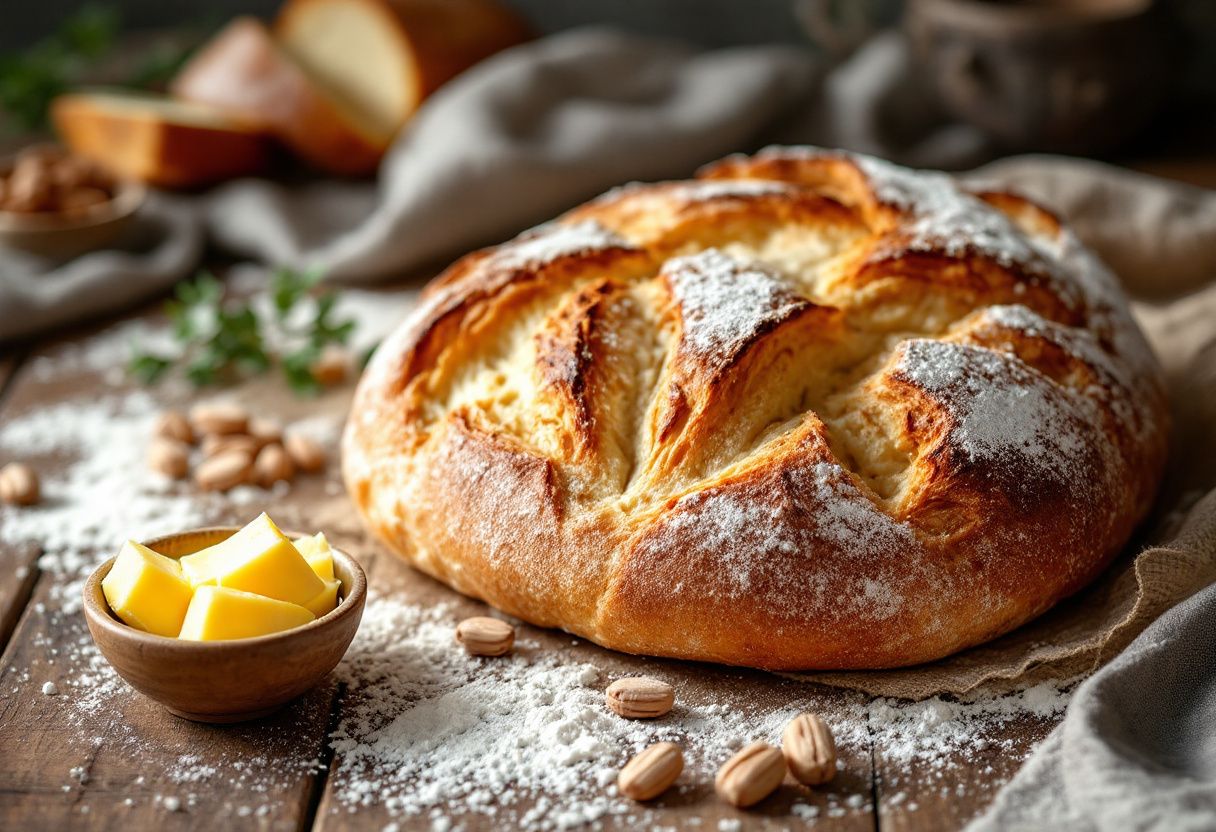 Luxembourgish Fächerbrot