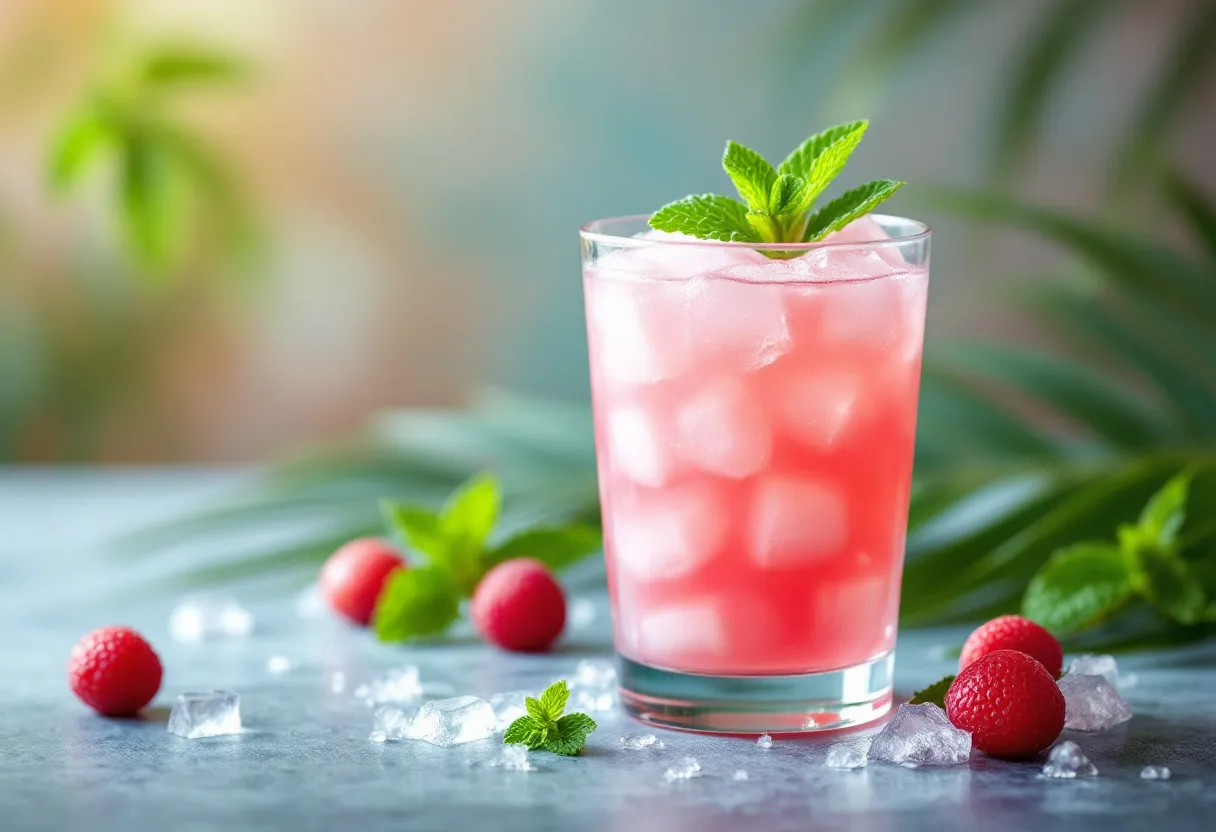 Lychee Lotus Freeze recipe image
