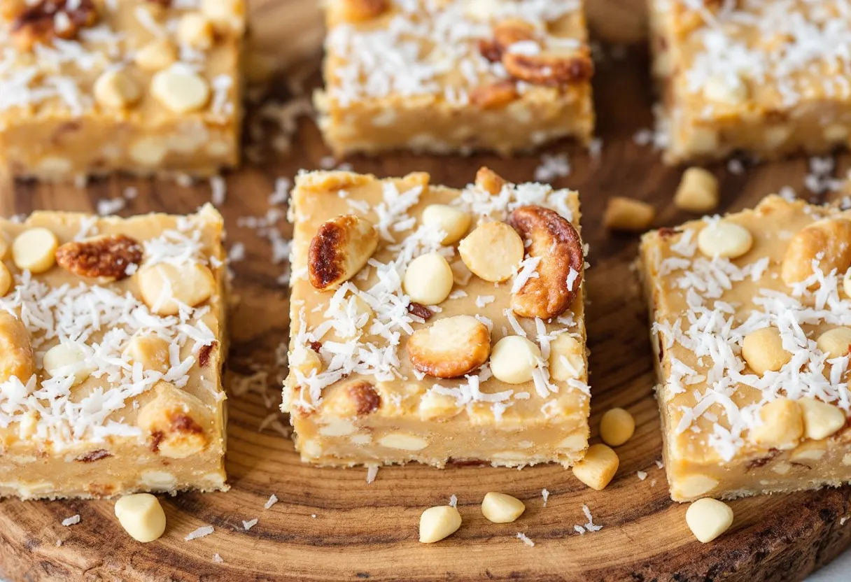 Macadamia Bliss Bars