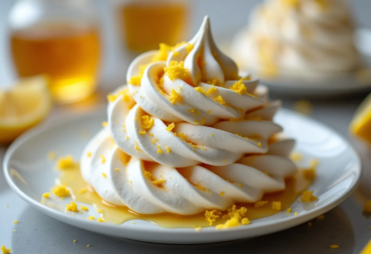 Madrileño Miel Merengue recipe image