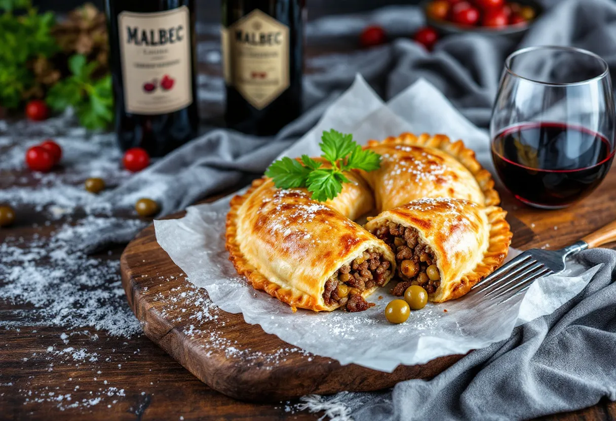 Malbec Flourished Empanadas