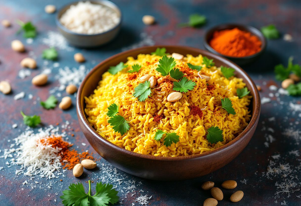 Malvani Bhaji Bhadang recipe image