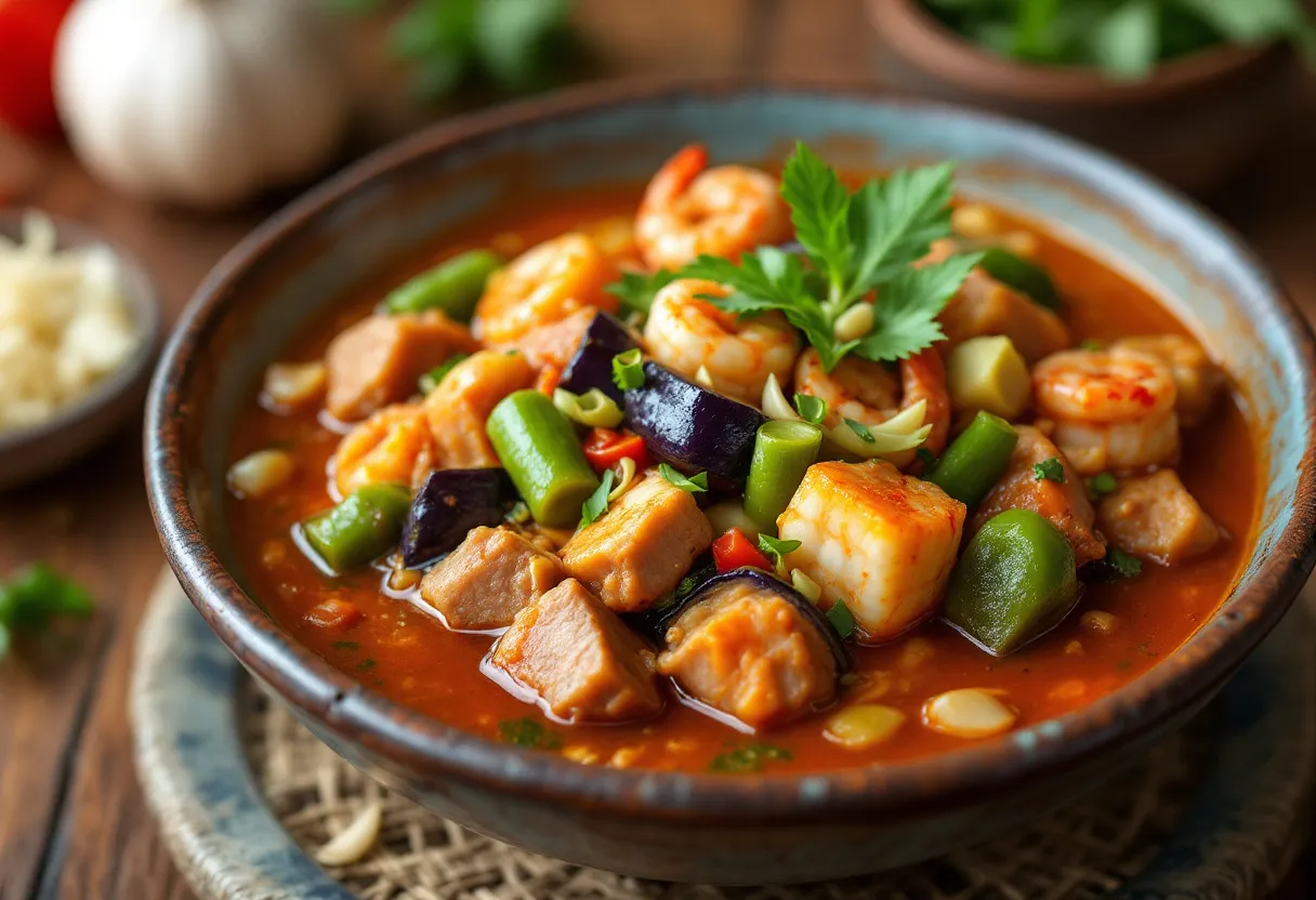 Mắm Kho recipe image