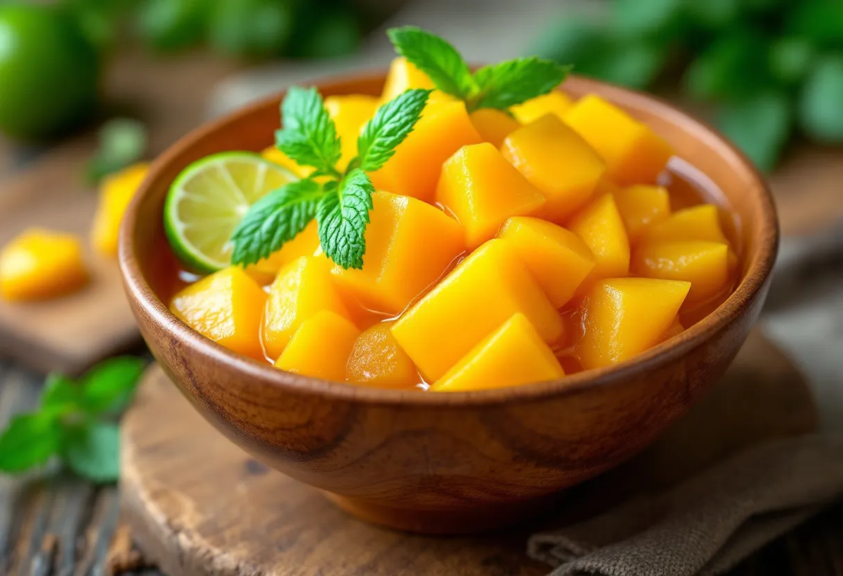 Mango Aiyu Jelly recipe image