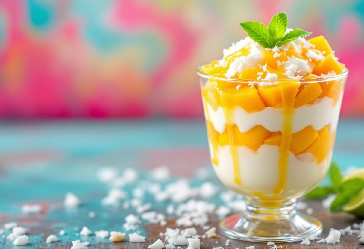 Mango Coconut Bliss recipe image