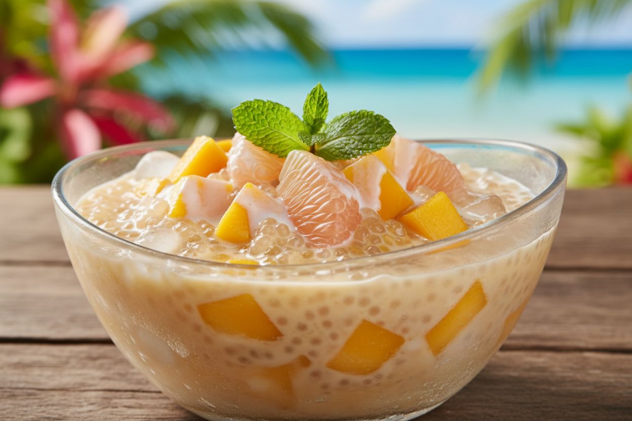 Mango Pomelo Sago recipe image