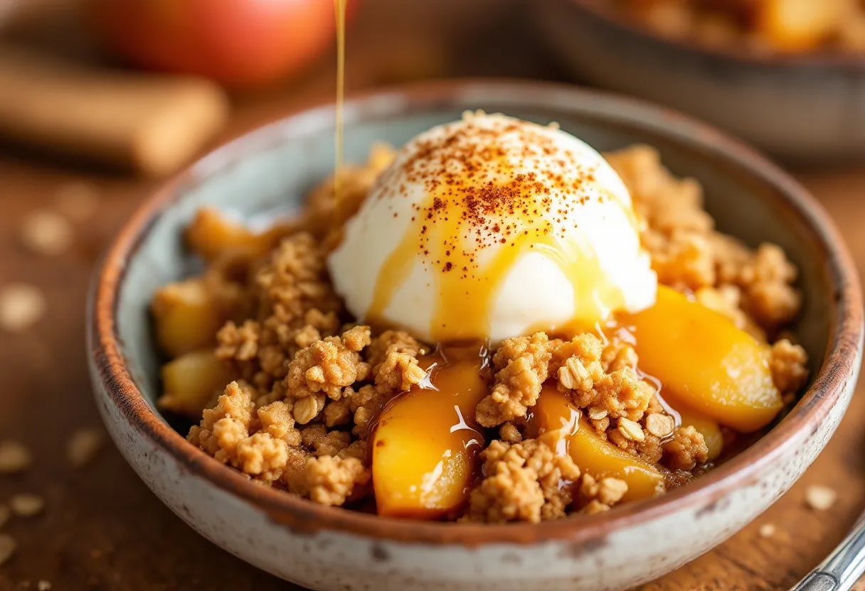 Maple Buckwheat Crisp recipe image
