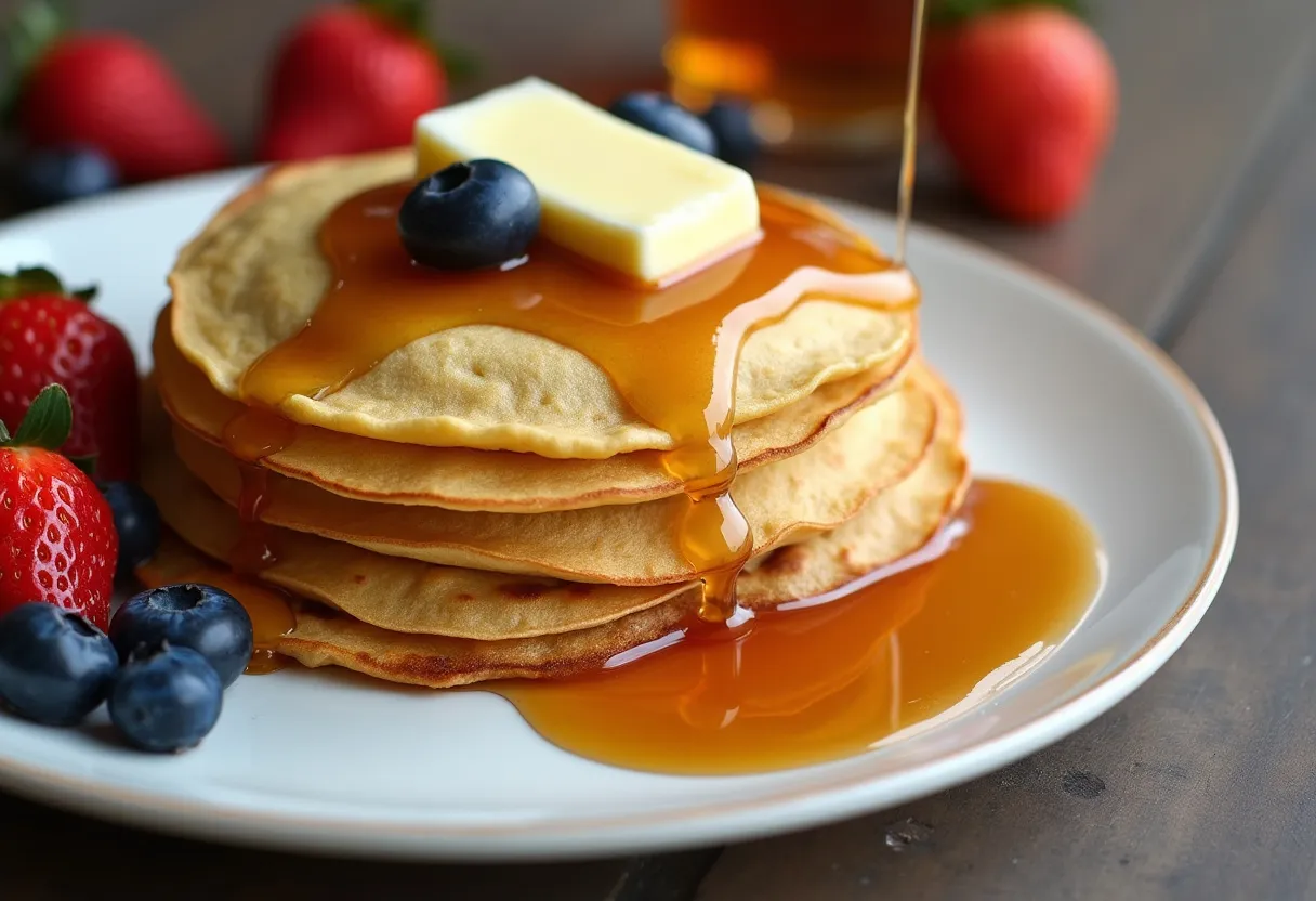 Maple Butter Crêpes recipe image