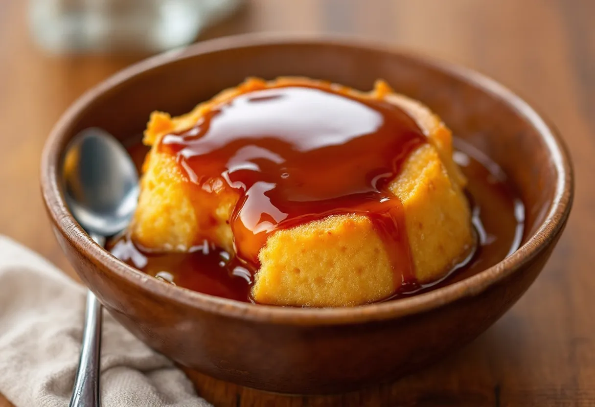 Maple Butter Pudding Chômeur recipe image