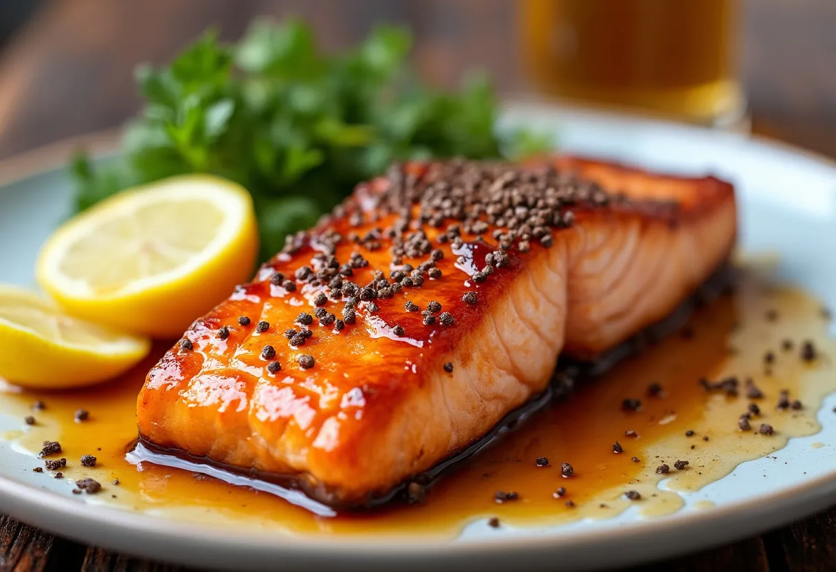 Maple Cedar Salmon recipe image