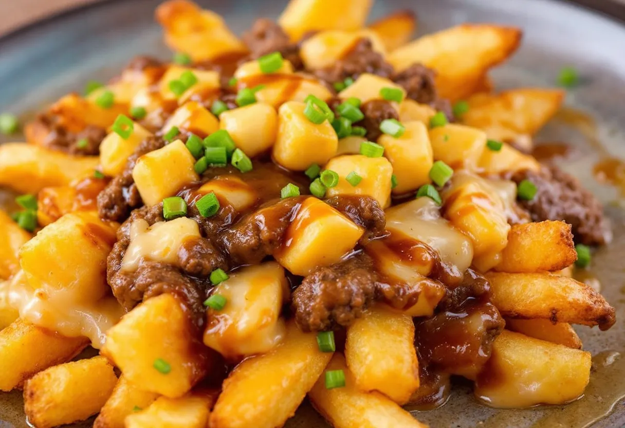 Maple Charcoal Poutine recipe image