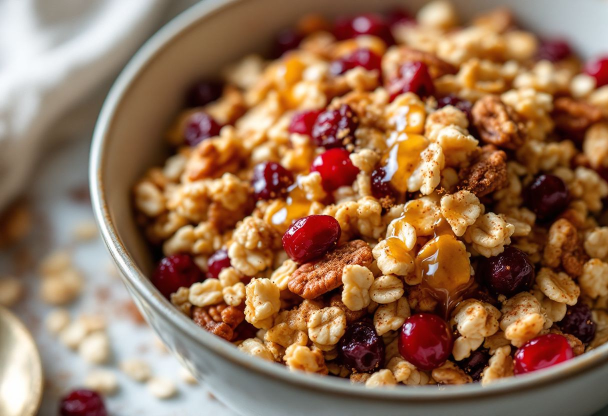 Maple Cranberry Crunch