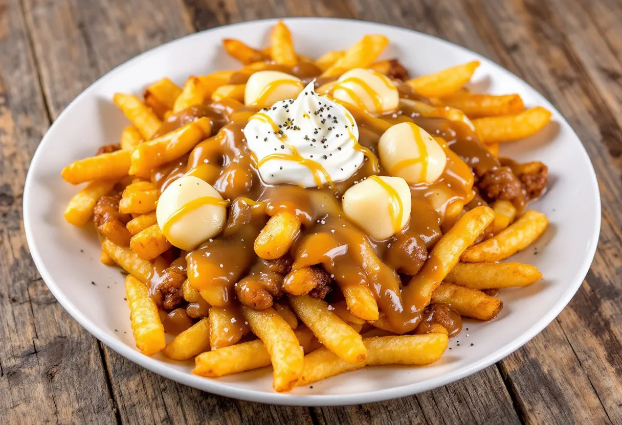 Maple Cream Poutine