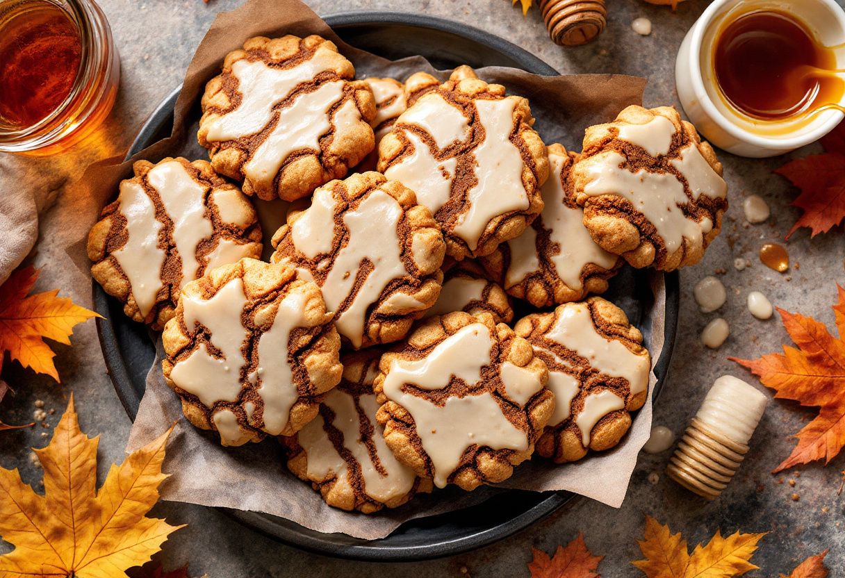 Maple Glacier Cookies recipe image