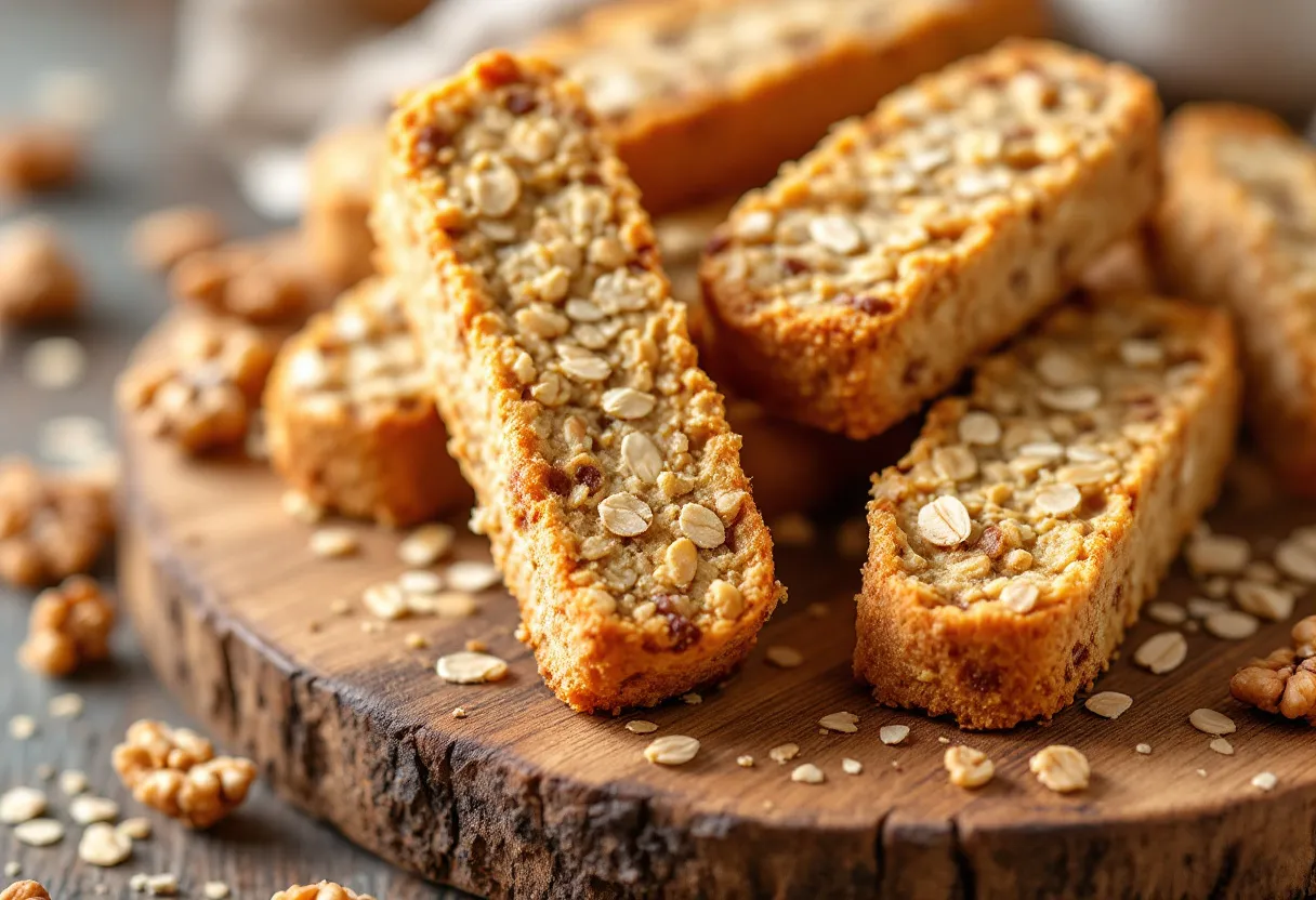 Maple Grain Biscotti