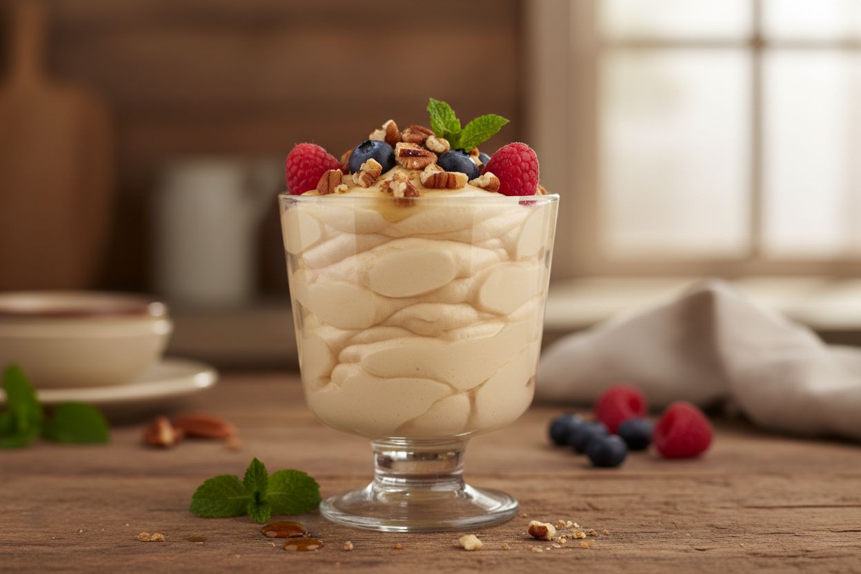 Maple Mousse recipe image
