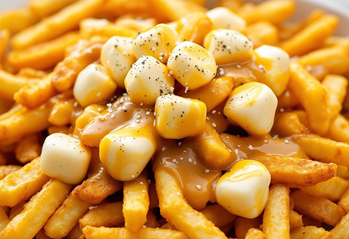 Maple-Mustard Poutine