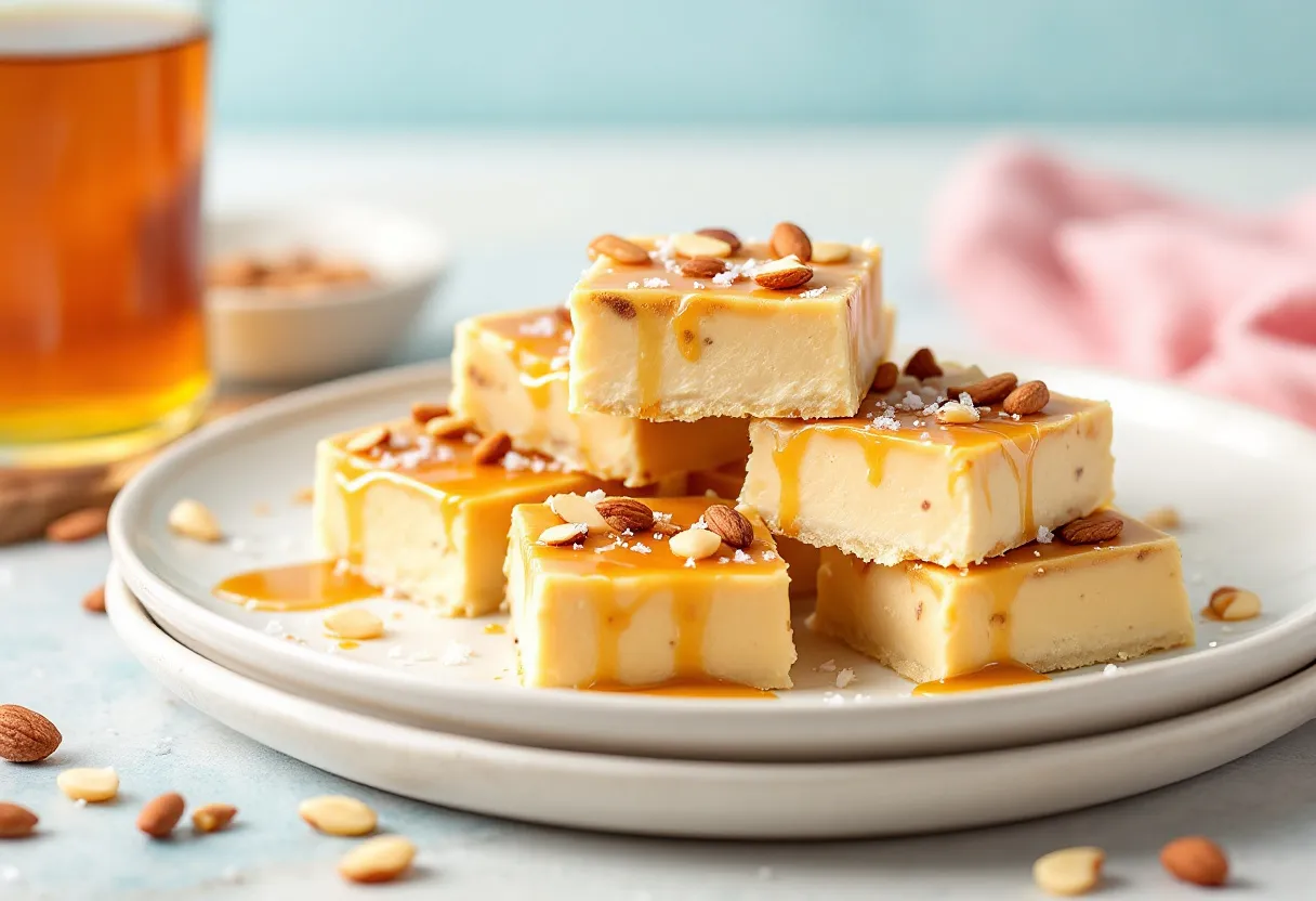 Maple Nougat Squares