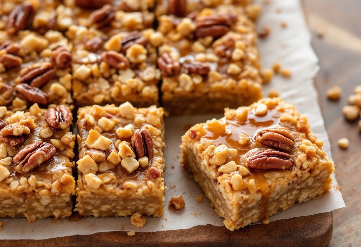 Maple Oat Bars