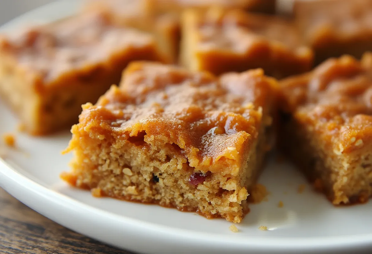 Maple Oat Squares recipe image