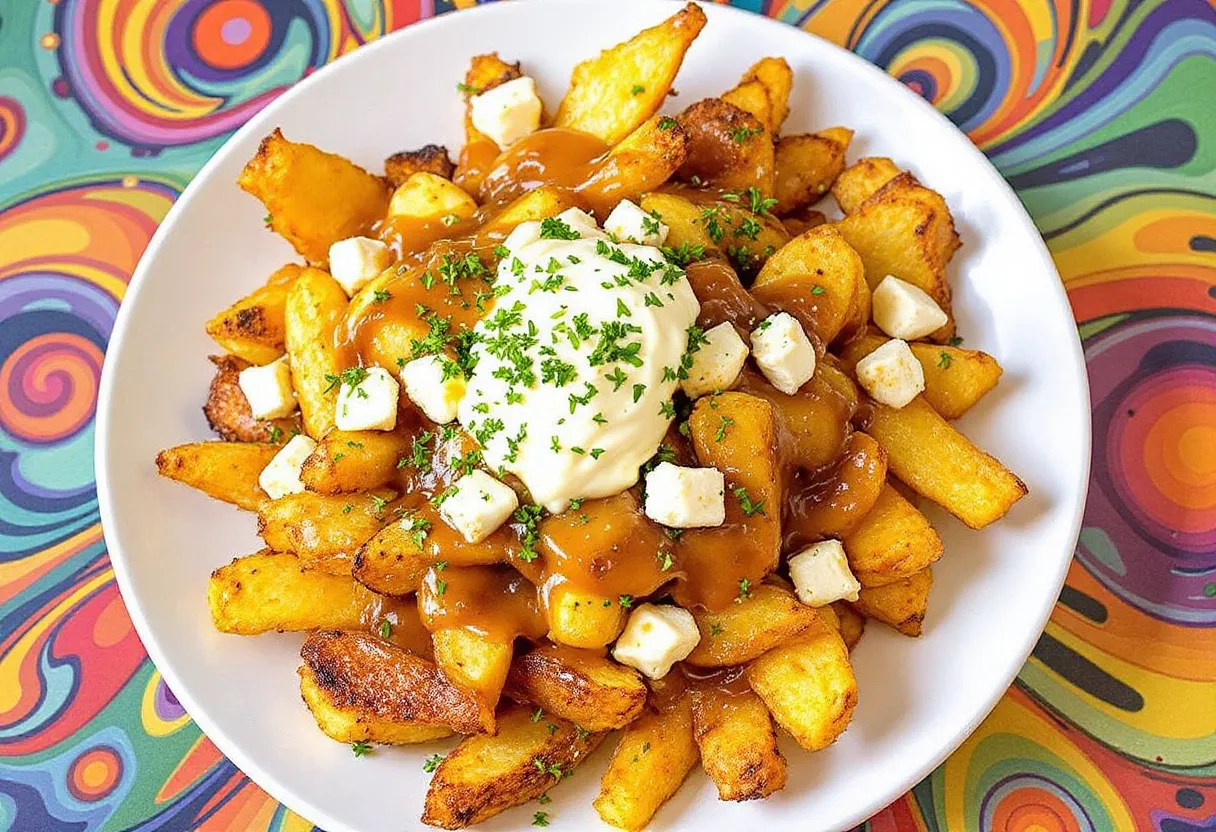 Maple Parsnip Poutine recipe image