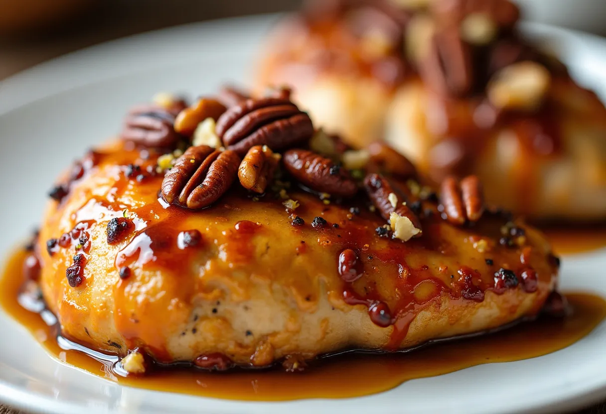 Maple Pecan Chicken recipe image