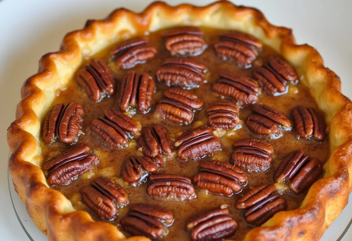 Maple Pecan Pie recipe image