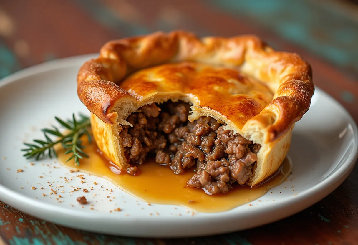 Maple Smoked Tourtière recipe image