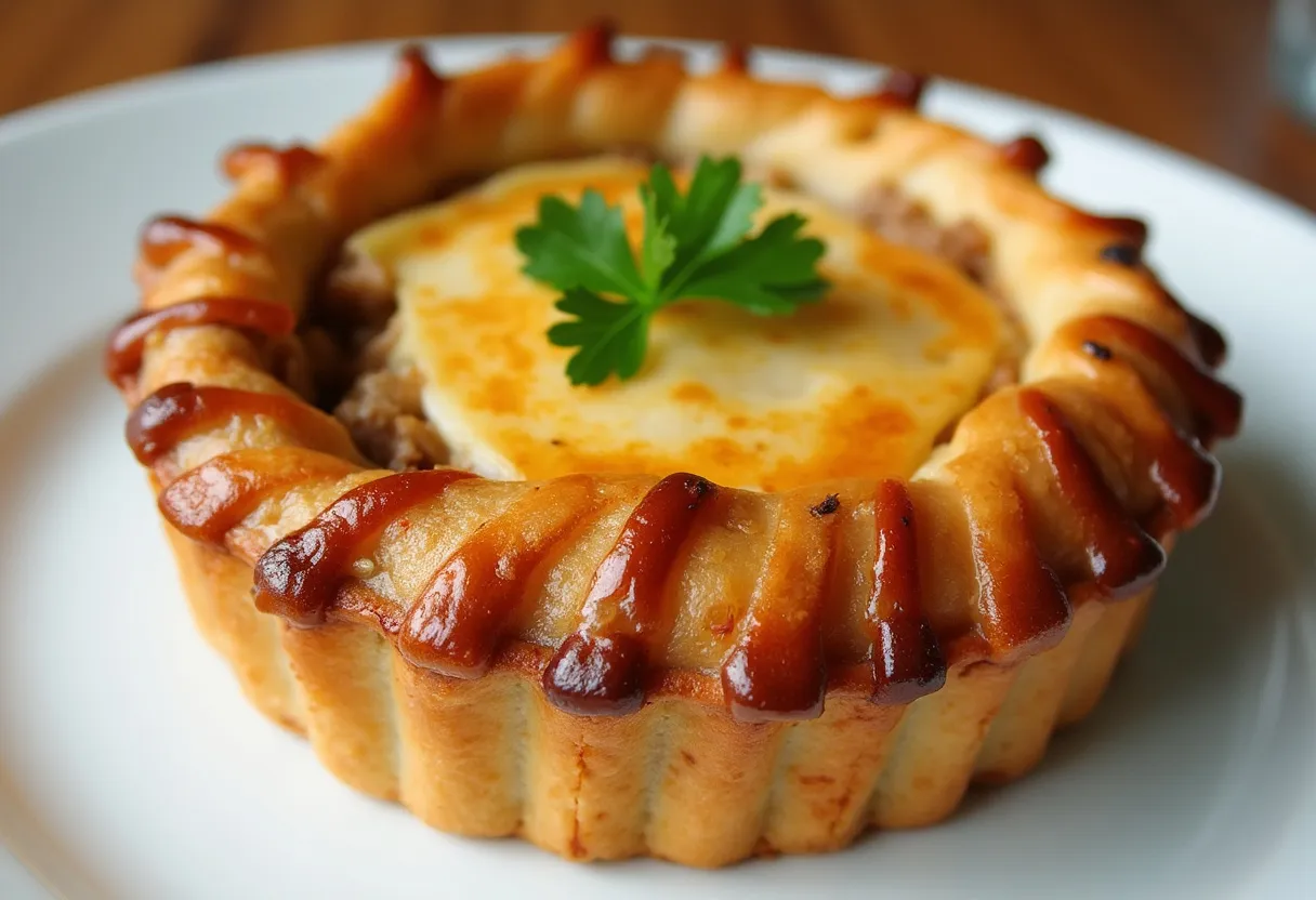 Maple Tourtière recipe image