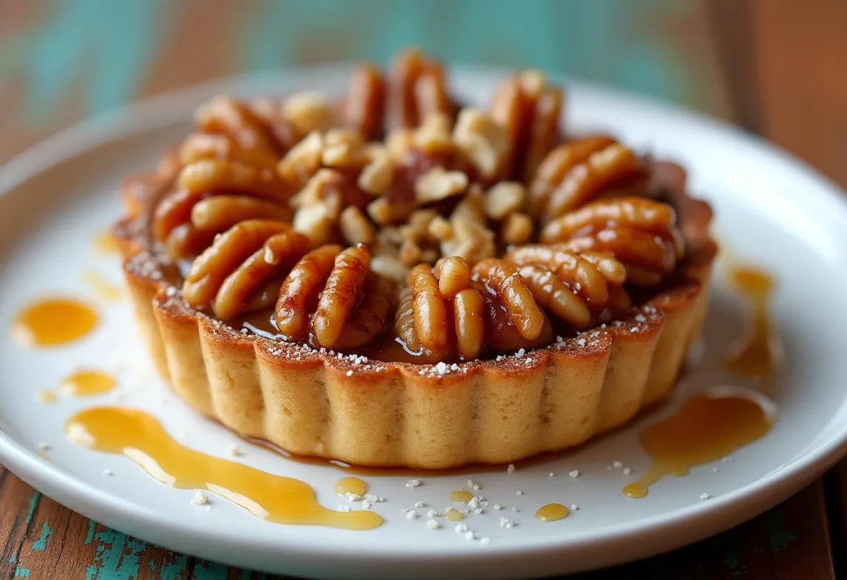 Maple Walnut Tart recipe image