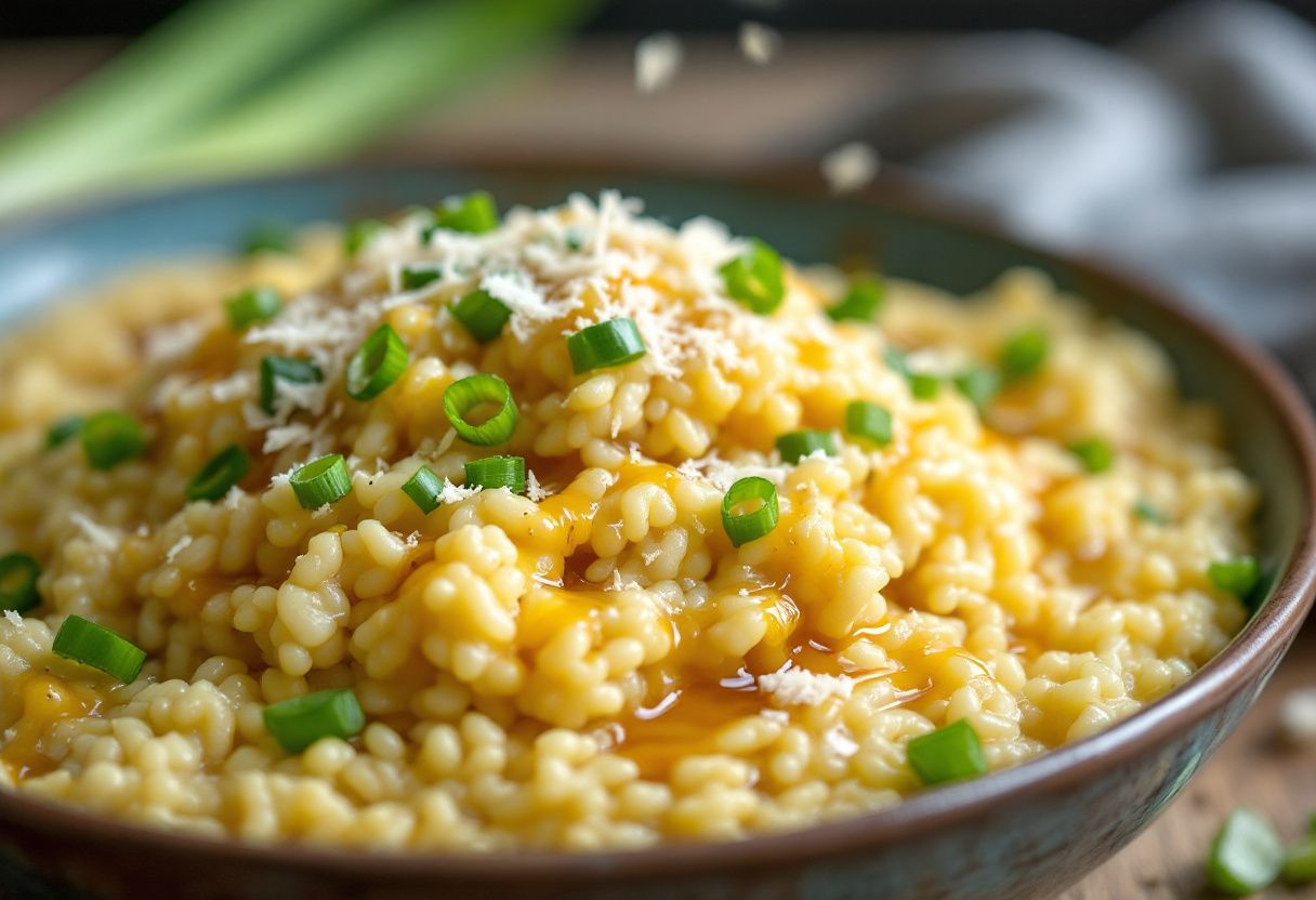 Maple Wasabi Risotto