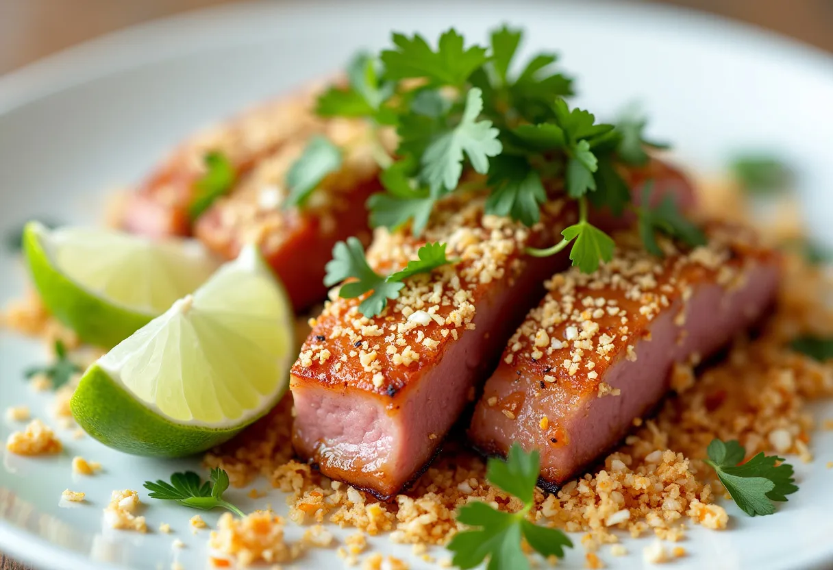 Mariana Coco-crusted Tuna Delight