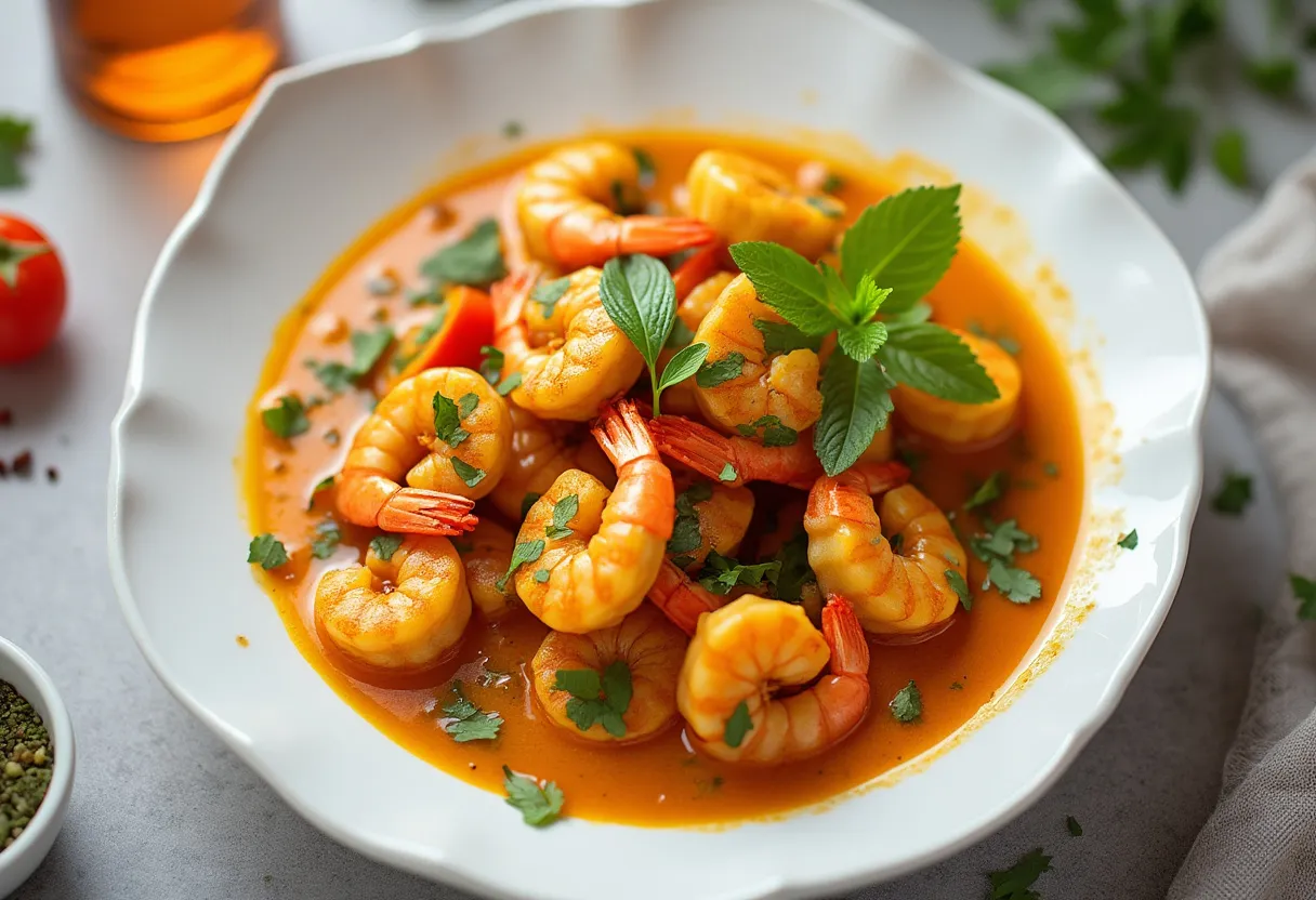 Marianas Twilight Prawns recipe image