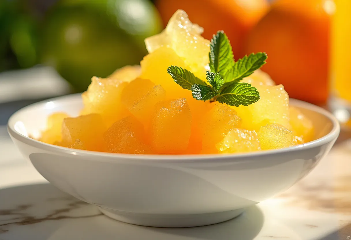 Marino Citrus Granita recipe image