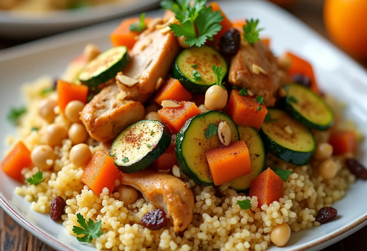 Marrakech Oasis Couscous recipe image