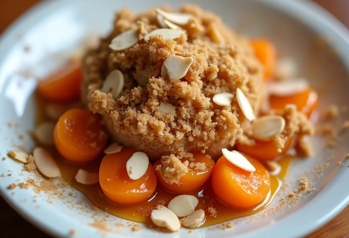 Marrakech Saffran Crumble recipe image