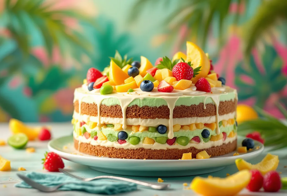 Marshallese Ice Cream Cake recipe image