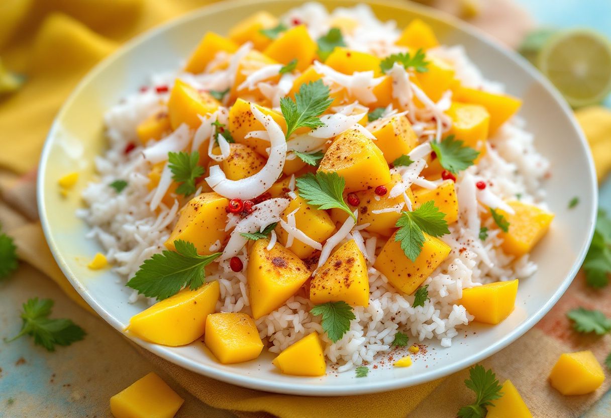 Mauritanian Mango Medley recipe image