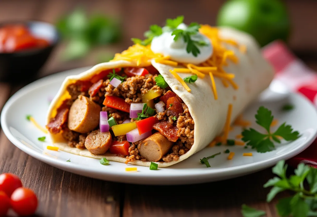 Meat Tornado From Parks And Recreation Show recipe image