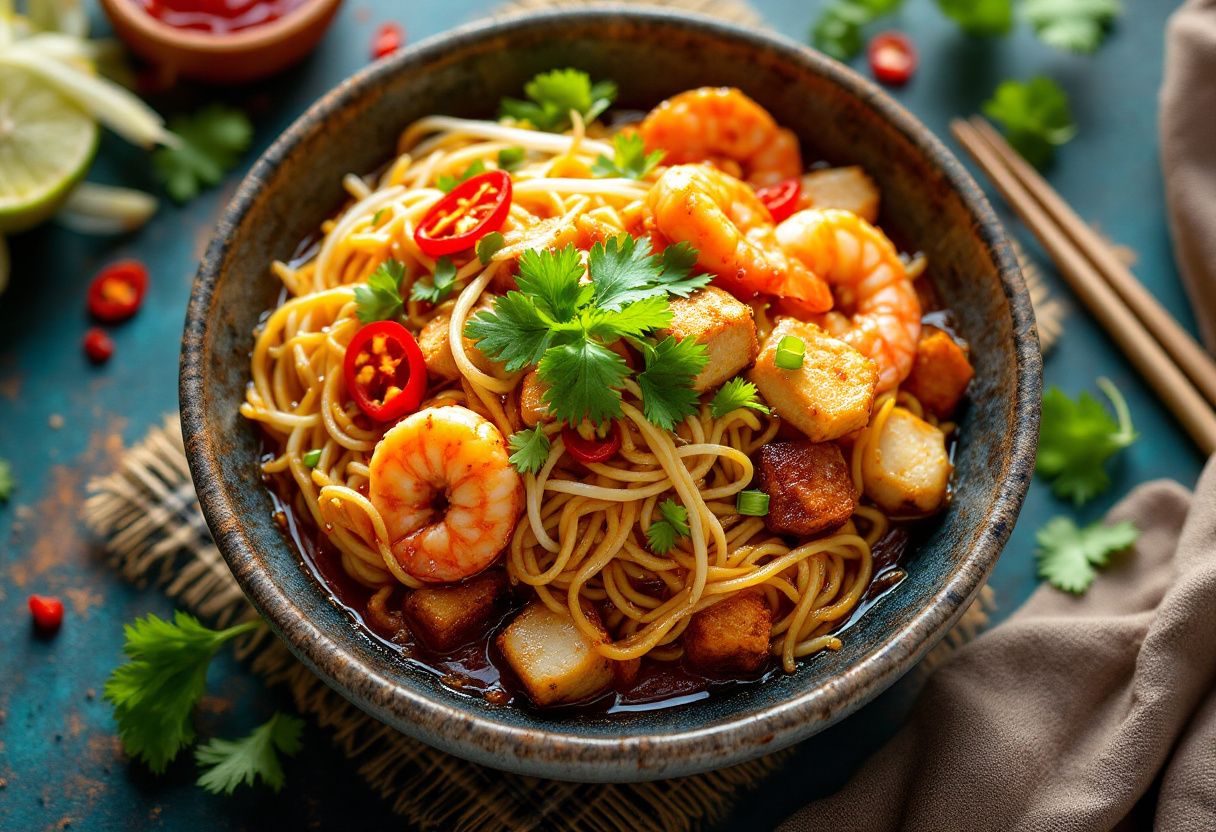 Mee Krob Shredded Noodles recipe image