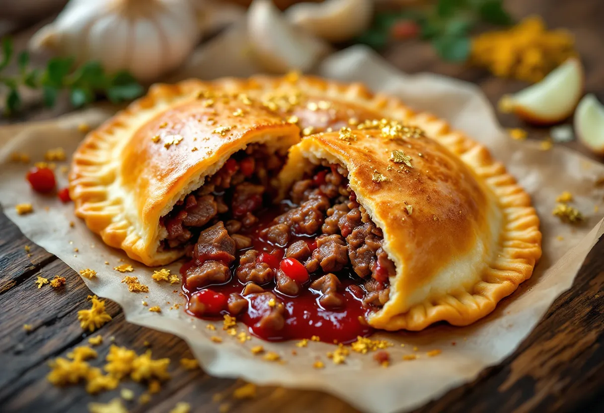 Mendoza's Gold Flake Empanada